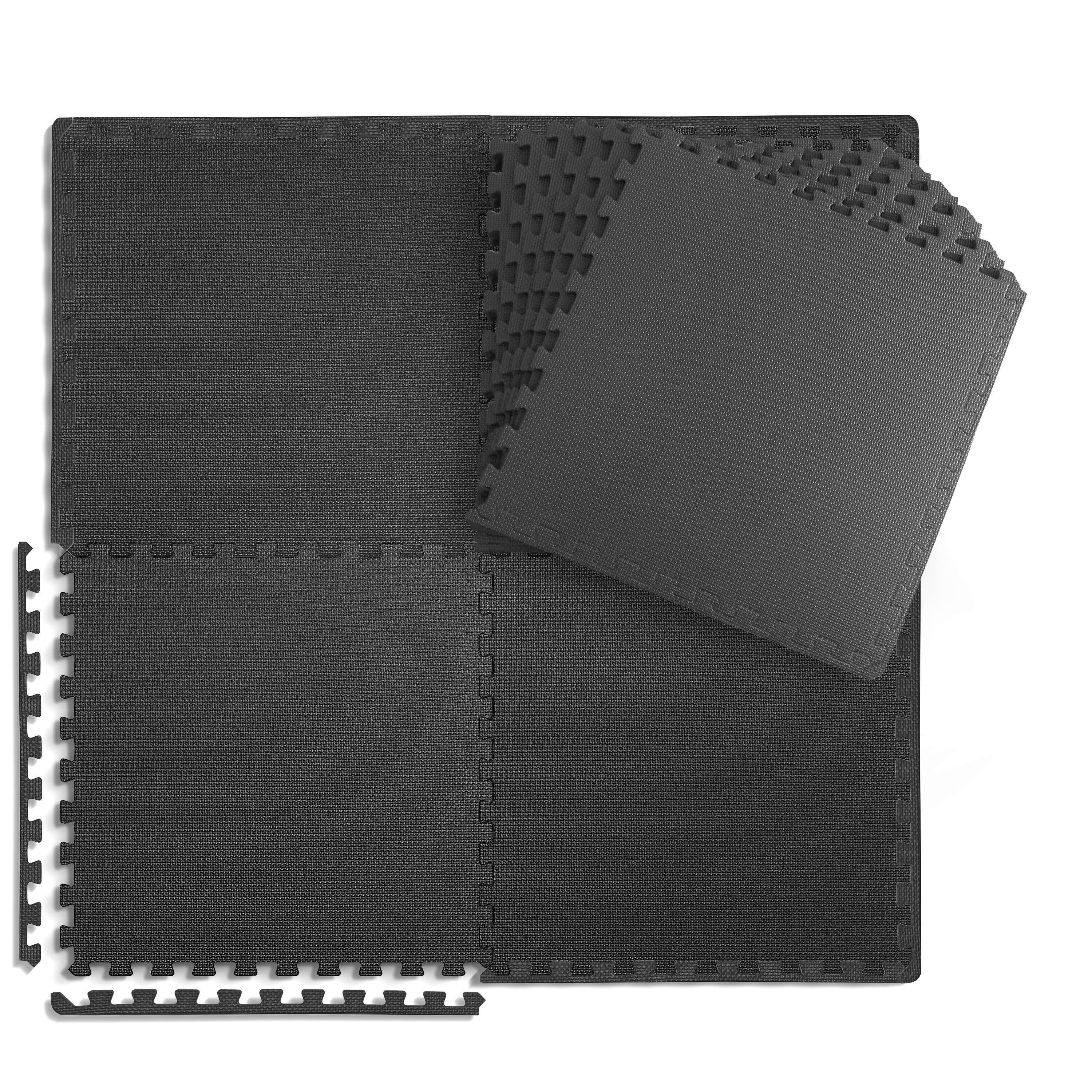 Cap Piece Fitness Mat With Diamond Plate Texture CAP Barbell 3/4